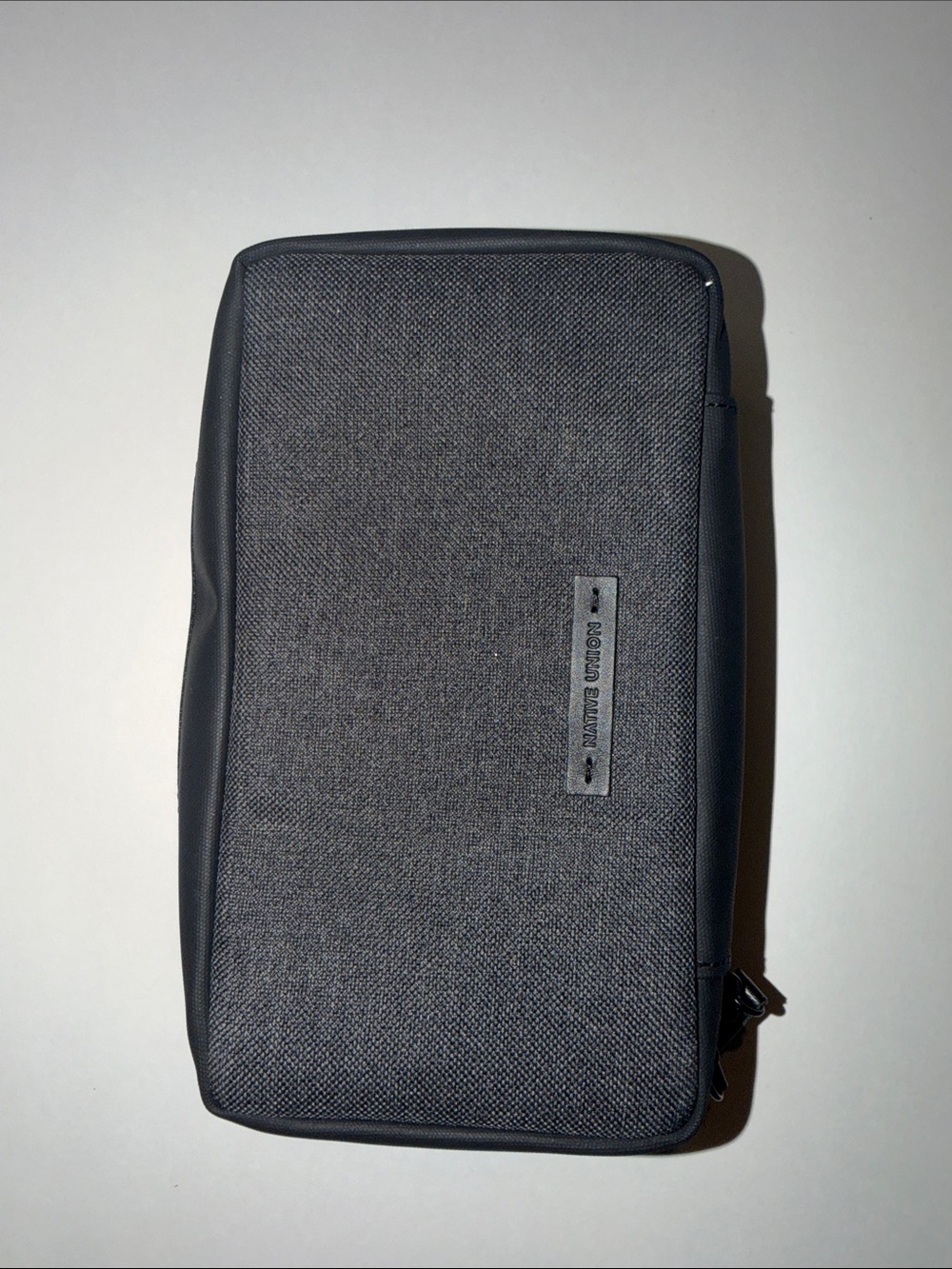 NWT Native Union Stow Organizer Black and Grey Travel Tech Organizer Pouch